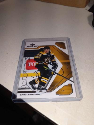 2022 MVP upper Deck autograph brad Marchsno - Thumbnail 1