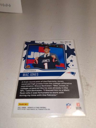 2021 panina rookies and stars Mack Jones - Thumbnail 2