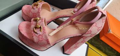 Pink GG heels - Thumbnail 2
