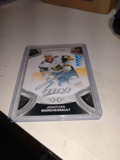 3022  2022 upper Deck MVP autograph Jonathan Marchessault - Thumbnail 1