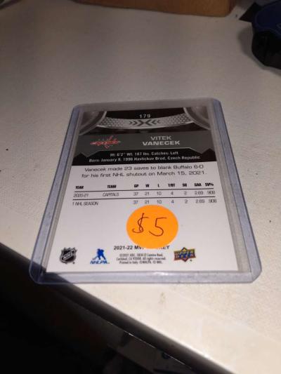 20212022 upper Deck MVP autograph - Thumbnail 2