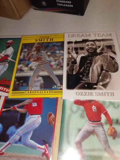 six card line the wizard Ozzie Smith Hall of famer - Thumbnail 2