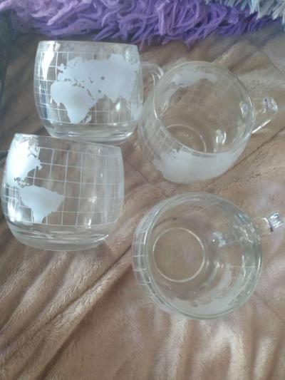 A old Antique set of Glasses before the continets split up - Thumbnail 2