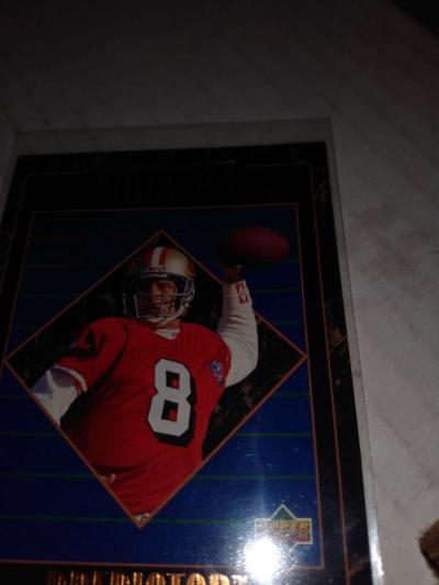 1995 upper deck Steve Young - Thumbnail 2