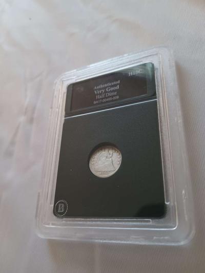 1852 O Half Dime - Thumbnail 2