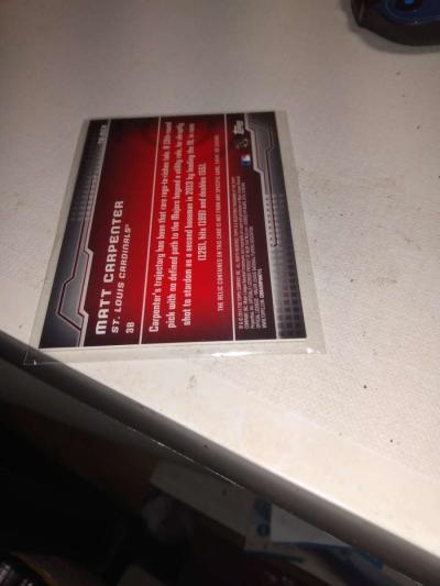 2006 Matt Carpenter Topps relic card - Thumbnail 2