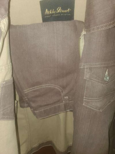 Womens Brown Jacket And Pants Set - Thumbnail 5