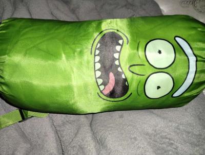 Pickle Rick Sleeping bag Child size - Thumbnail 2
