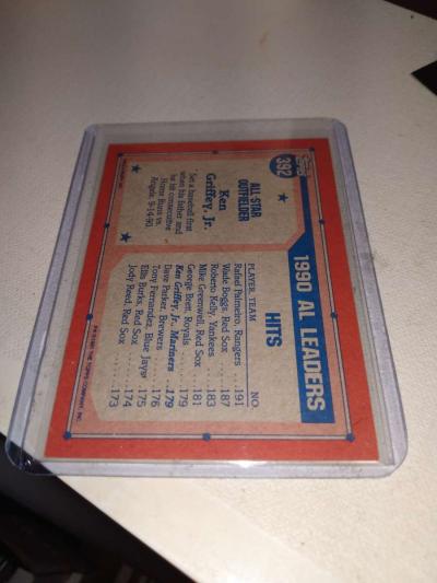 1992 Topps Ken Griffey Jr - Thumbnail 2
