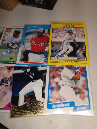 eight card lot Harold baines Hall of famer - Thumbnail 2