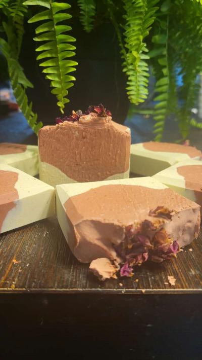 handmade Rose Petal Soap Bar - Thumbnail 2