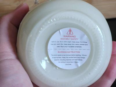 Handmade 16 oz mason jar candle - Thumbnail 6