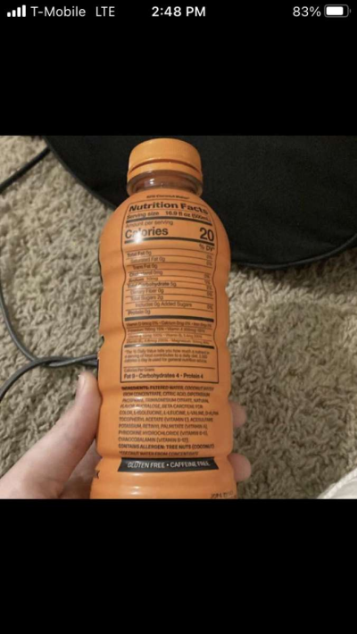 Empty Prime Bottle Orange - Thumbnail 3