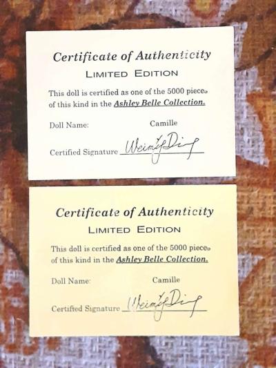 Ashley Belle Porcelain Keepsake Doll - Thumbnail 5