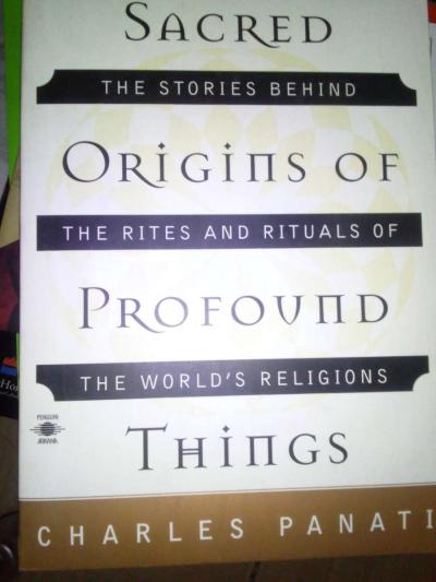sacred origins of profound things