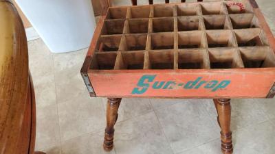 Vintage Sun Drop Soda Bottle Box - Thumbnail 2