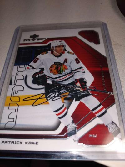 MVP upper Deck 20212022 autograph Patrick Kane - Thumbnail 1