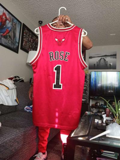 CHICAGO BULLS  ROSE  xl - Thumbnail 2