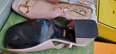 Pink GG cute shoes - Thumbnail 3