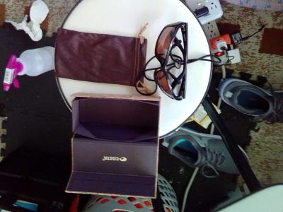 Costa glasses with bag  box and safety attatchment - Thumbnail 5