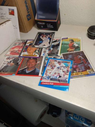 10 card lot Carlton Fisk - Thumbnail 2