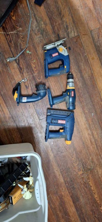 ryobi power tools without battery or charger