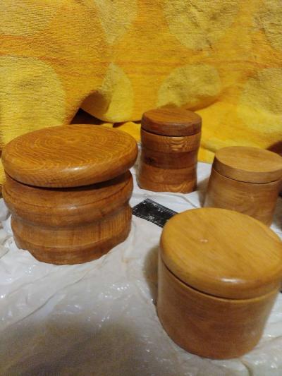 wood jars and boxes - Thumbnail 5