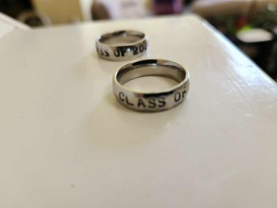 Graduation Stamped Rings - Thumbnail 2