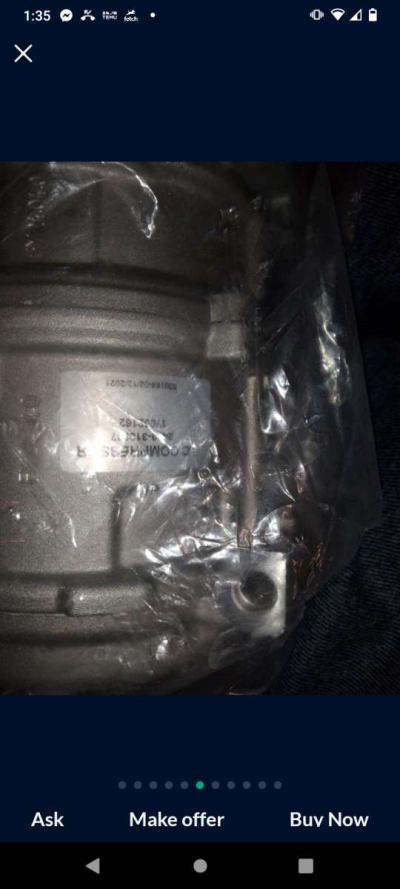 AC compressor for 2002 Dodge intrepid - Thumbnail 2