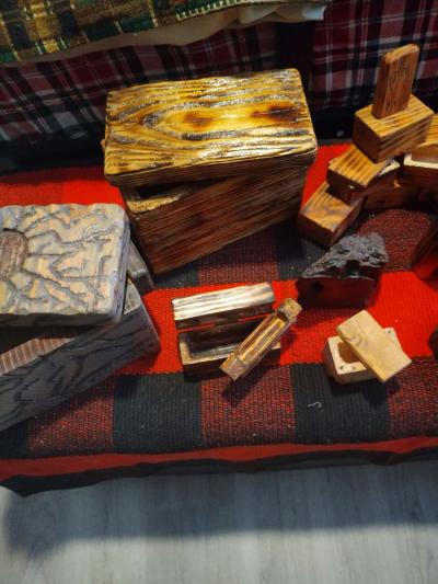 wood jars and boxes - Thumbnail 3