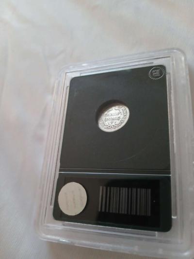 1852 O Half Dime - Thumbnail 3