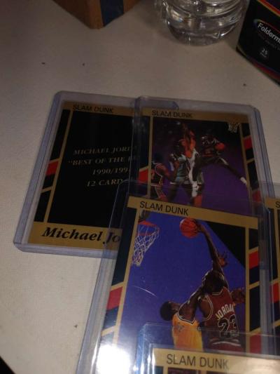 b91 through 1992 special card slam dunk cards Michael Jordan - Thumbnail 3