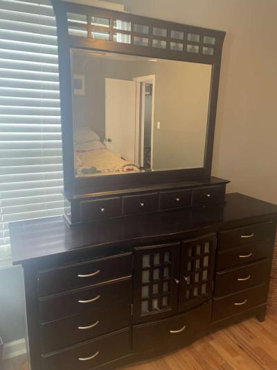 4pc Sleigh Bedroom Set - Thumbnail 4