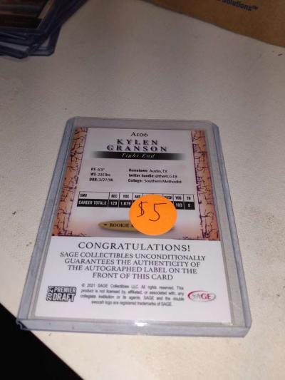 2021 draft sage kylen granson - Thumbnail 2