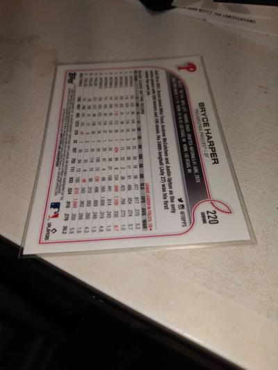 2022 Topps Chrome Bryce Harper - Thumbnail 2