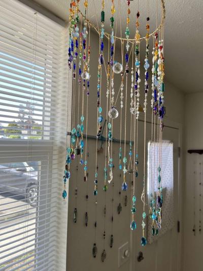 suncatchers and wall hangings crystal and glass beads - Thumbnail 4