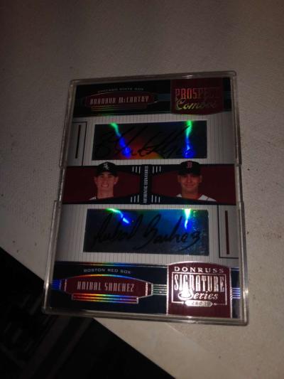 2005 donruss dual autographs prospect combos Brandy McCarthy - Thumbnail 3