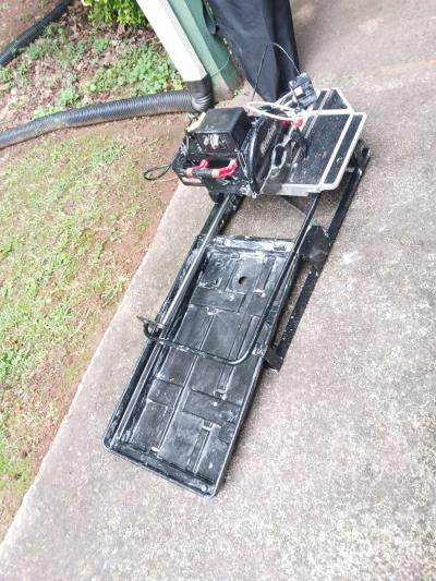 tile and wood saw with table - Thumbnail 2