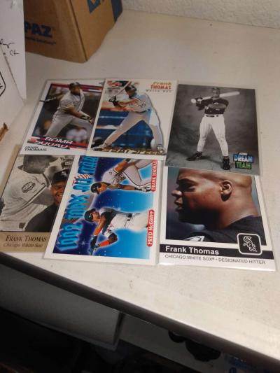 six cards Frank Thomas the Big hurt Hall of famer - Thumbnail 2