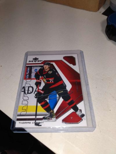 MVP upper Deck 2021 autograph Thomas chabot - Thumbnail 1