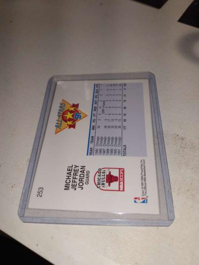 91 NBA hoops AllStar Michael Jordan - Thumbnail 2