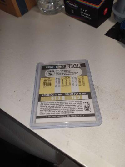 1990 Fleer Michael Jordan - Thumbnail 2