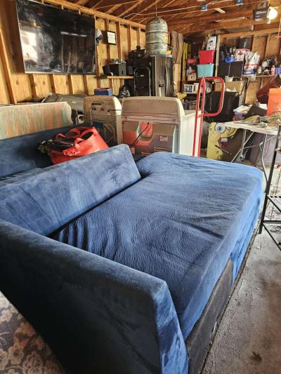 blue sectional - Thumbnail 2