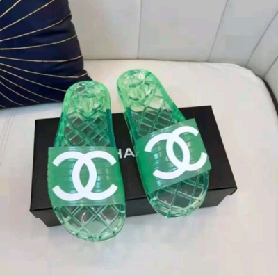 Chanel Luxury Brand Beach Slides - Thumbnail 3