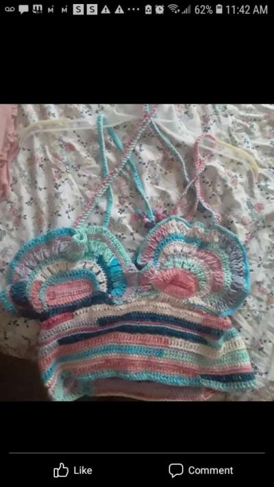 Unique handmade crochet clothing - Thumbnail 5