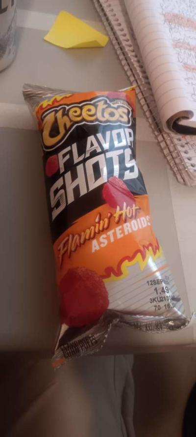 Cheetos flavor shots flamenhot asteroids - Thumbnail 2