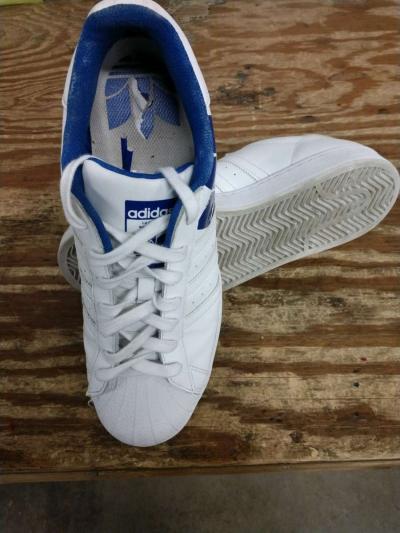 Cloud white royal blue adidas - Thumbnail 4