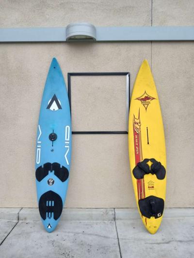 2 wind surf boards professional grade