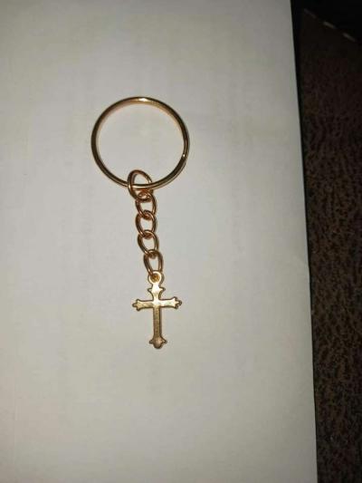 Brand New Cross Keychain - Indianapolis, Indiana