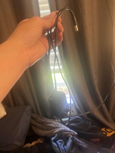 blue tooth record player with power cord - Thumbnail 6